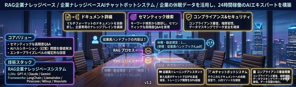RAG企業ナレッジベース