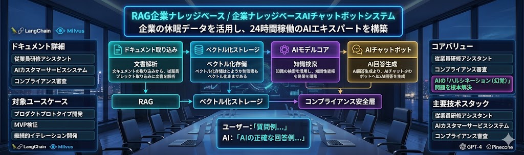 RAG企業ナレッジベース